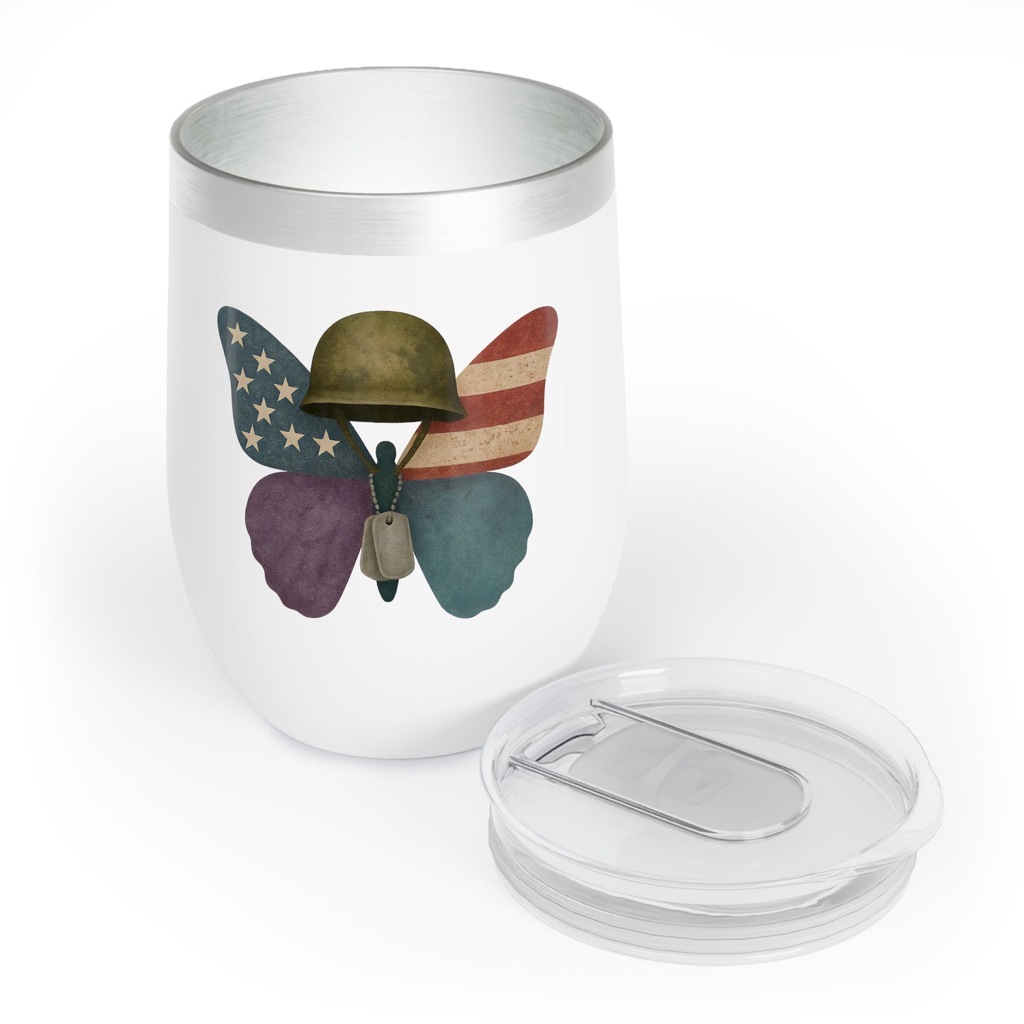 Wings of Honor Chill Wine Tumbler