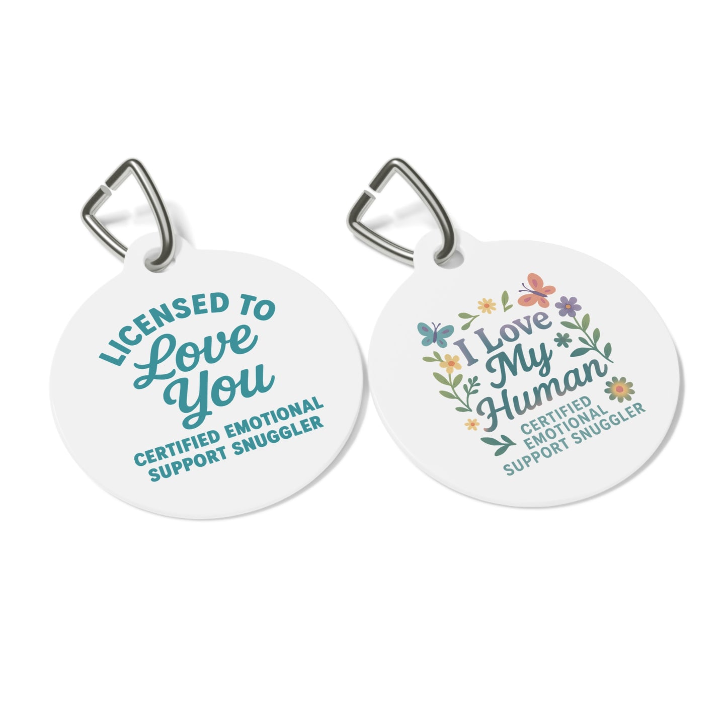 "Licensed to Love You" Pet Tag