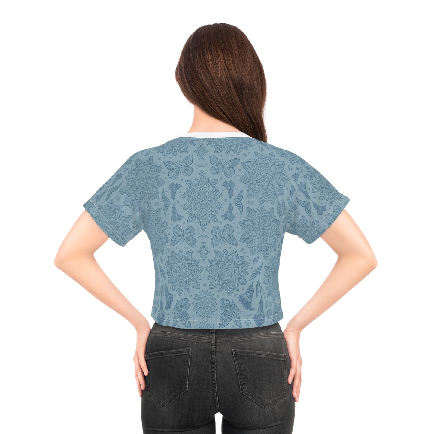 Bloomlight Boho Crop Tee