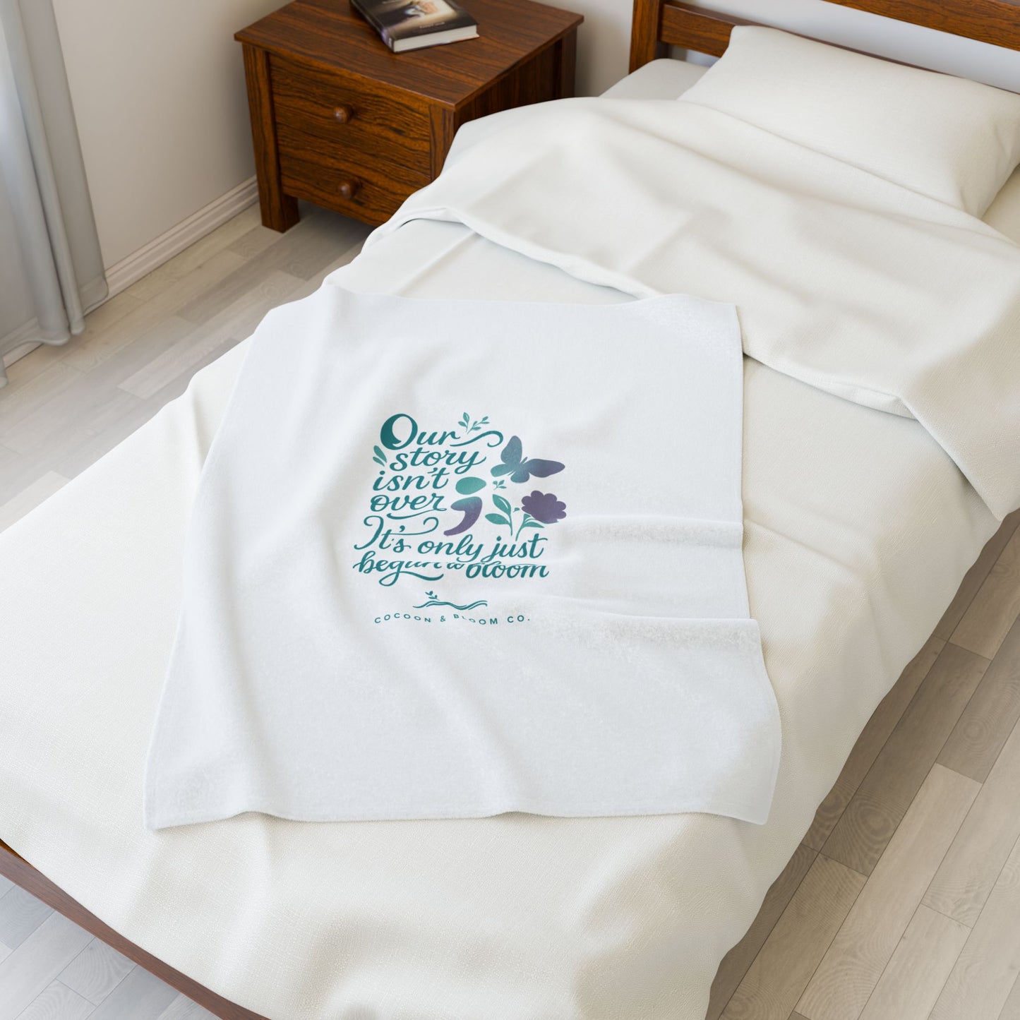 Our Story Isn't Over; Plush Blanket