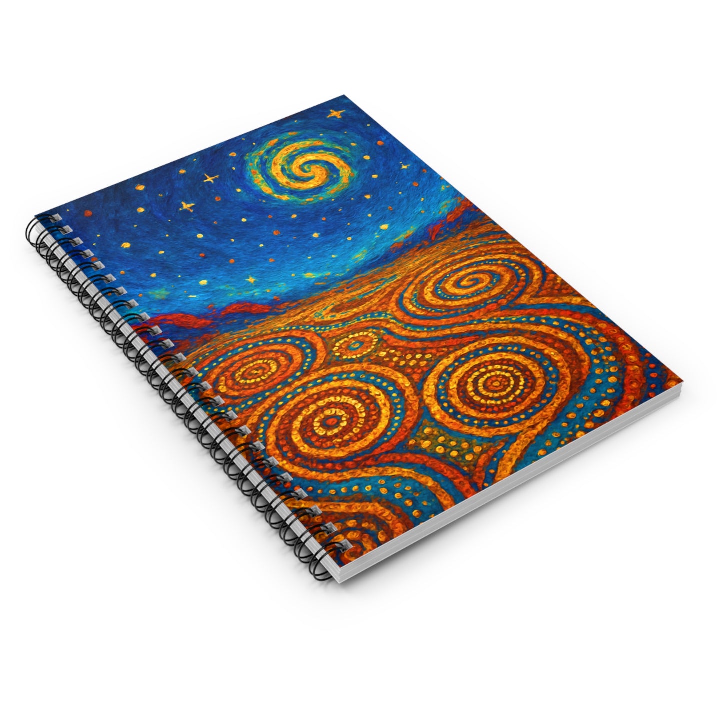 Sacred Patterns Spiral Notebook