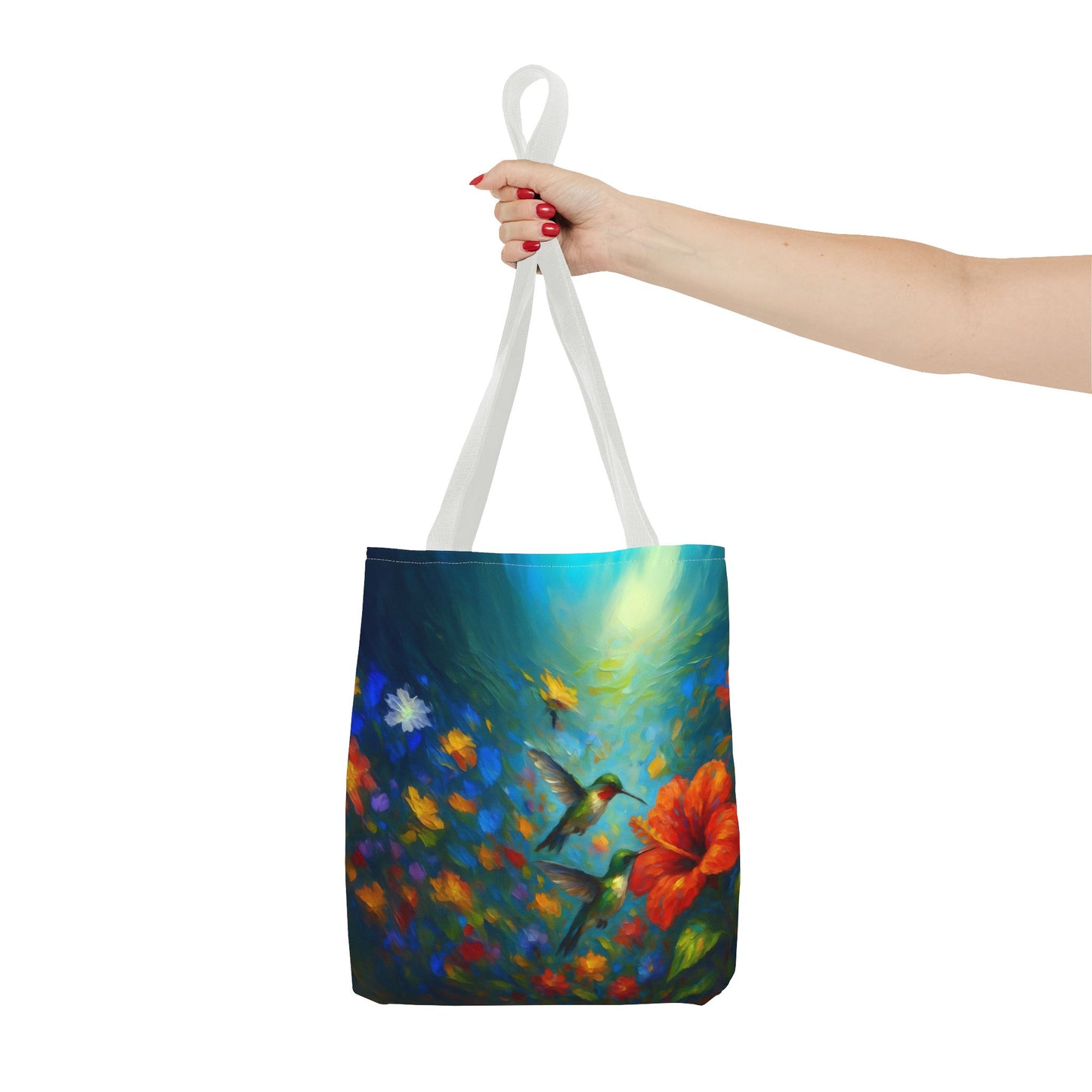 Hummingbird Love Tote Bag