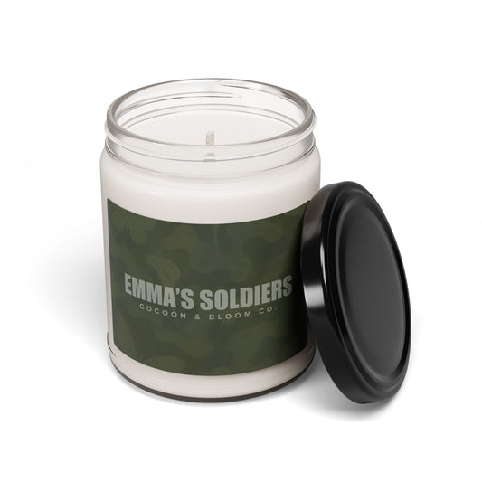 Emma's Soldiers Camo Scented Soy Candle