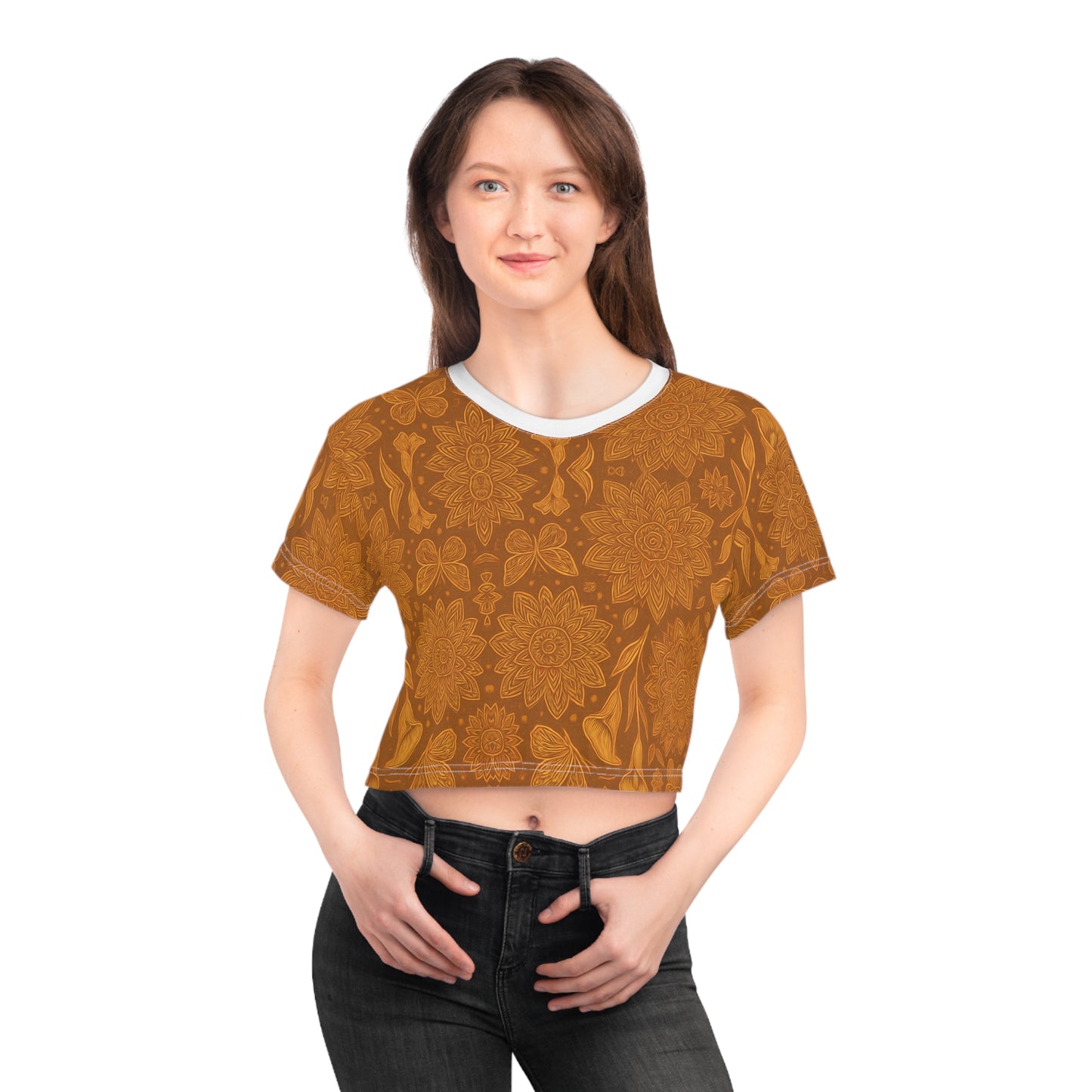 Bloomlight Boho Crop Tee