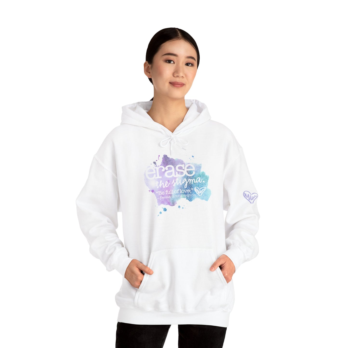 Erase the Stigma Inspirational Unisex Hoodie