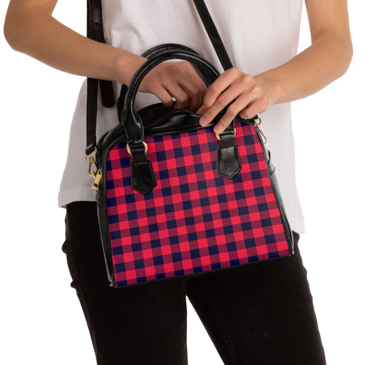 Red Plaid Handbag