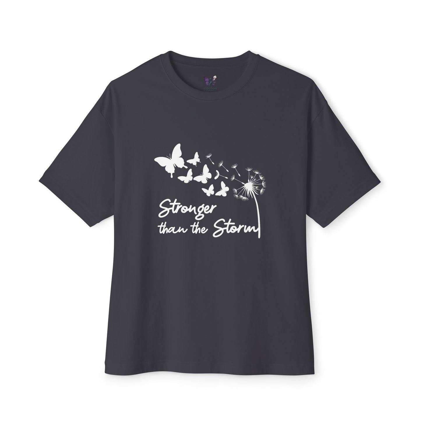 Stronger than the Storm Unisex Oversized Boxy Tee