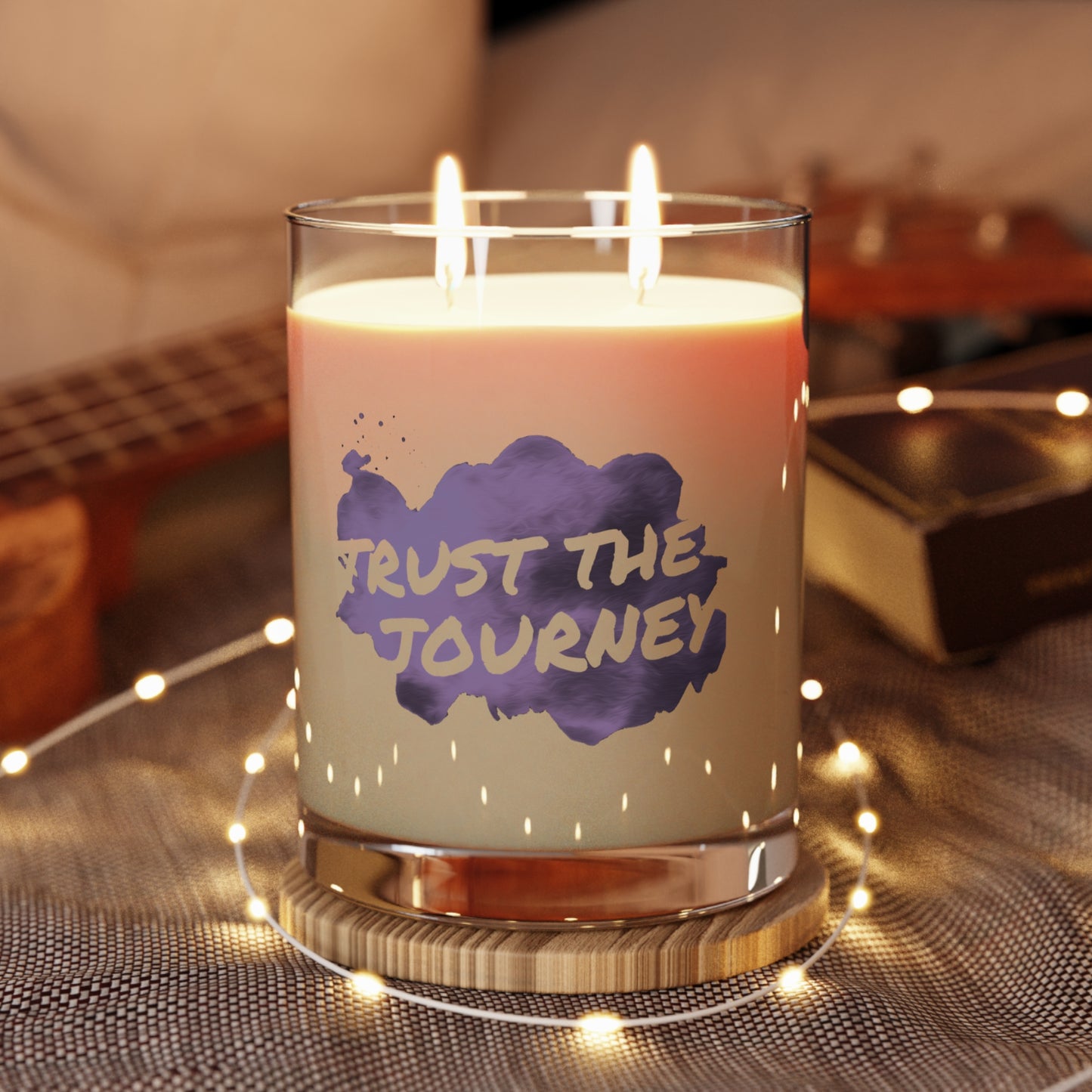 "Trust the Journey" 11 oz Glass Soy Scented Candle