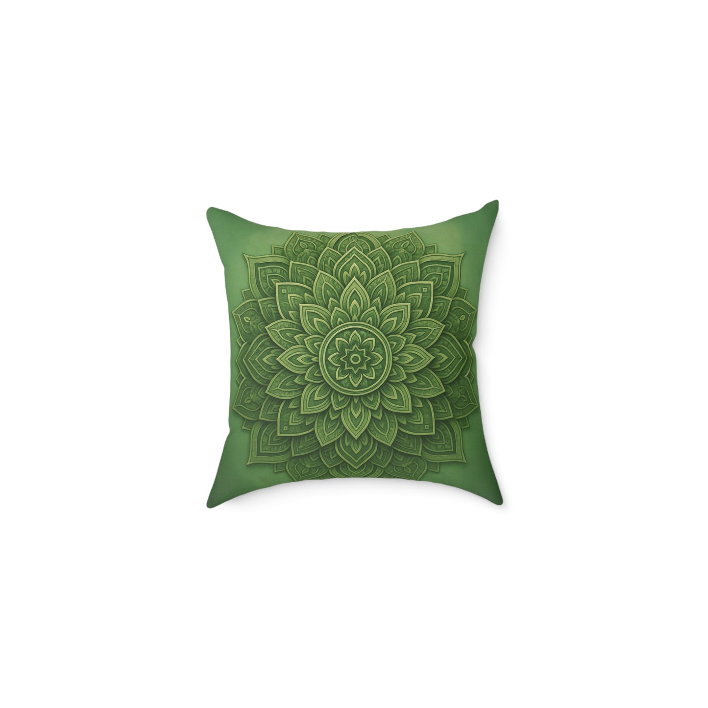 Sage Strength Mandala Pillow