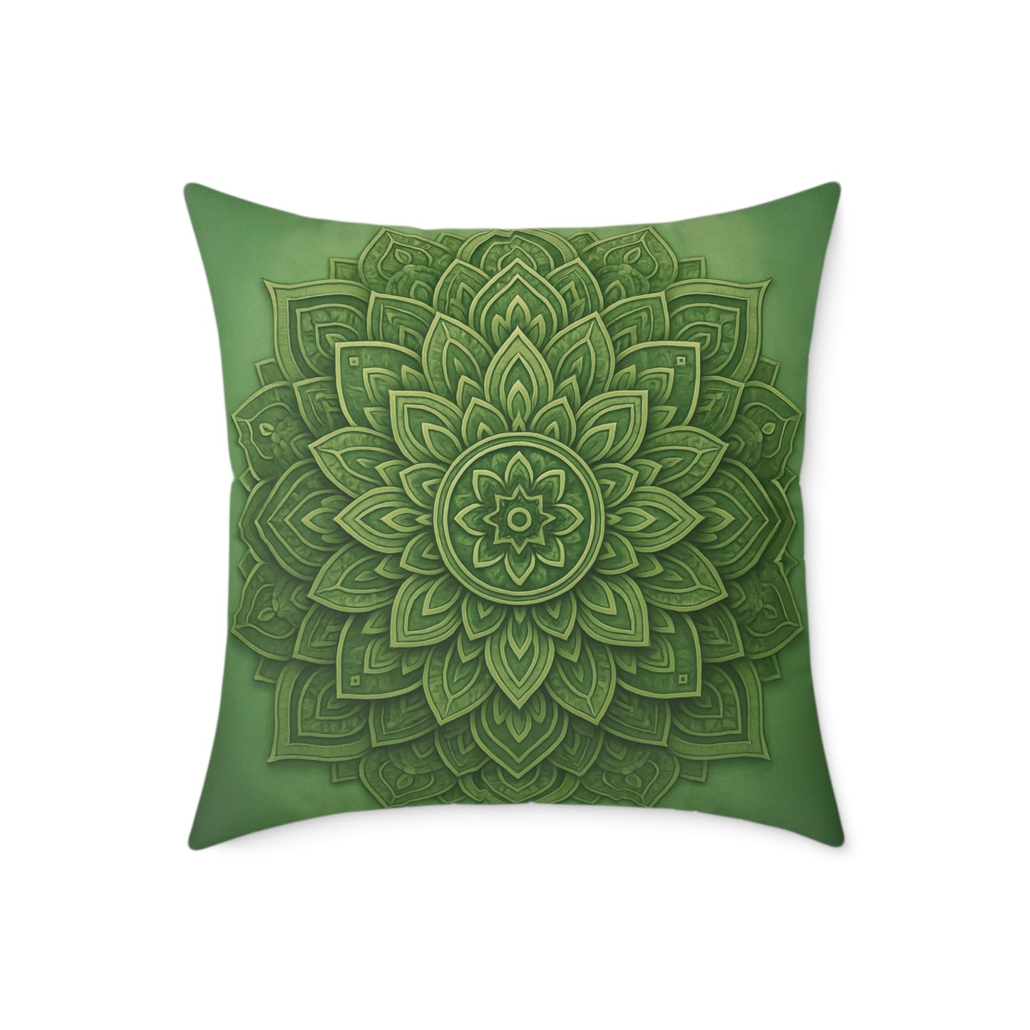Sage Strength Mandala Pillow