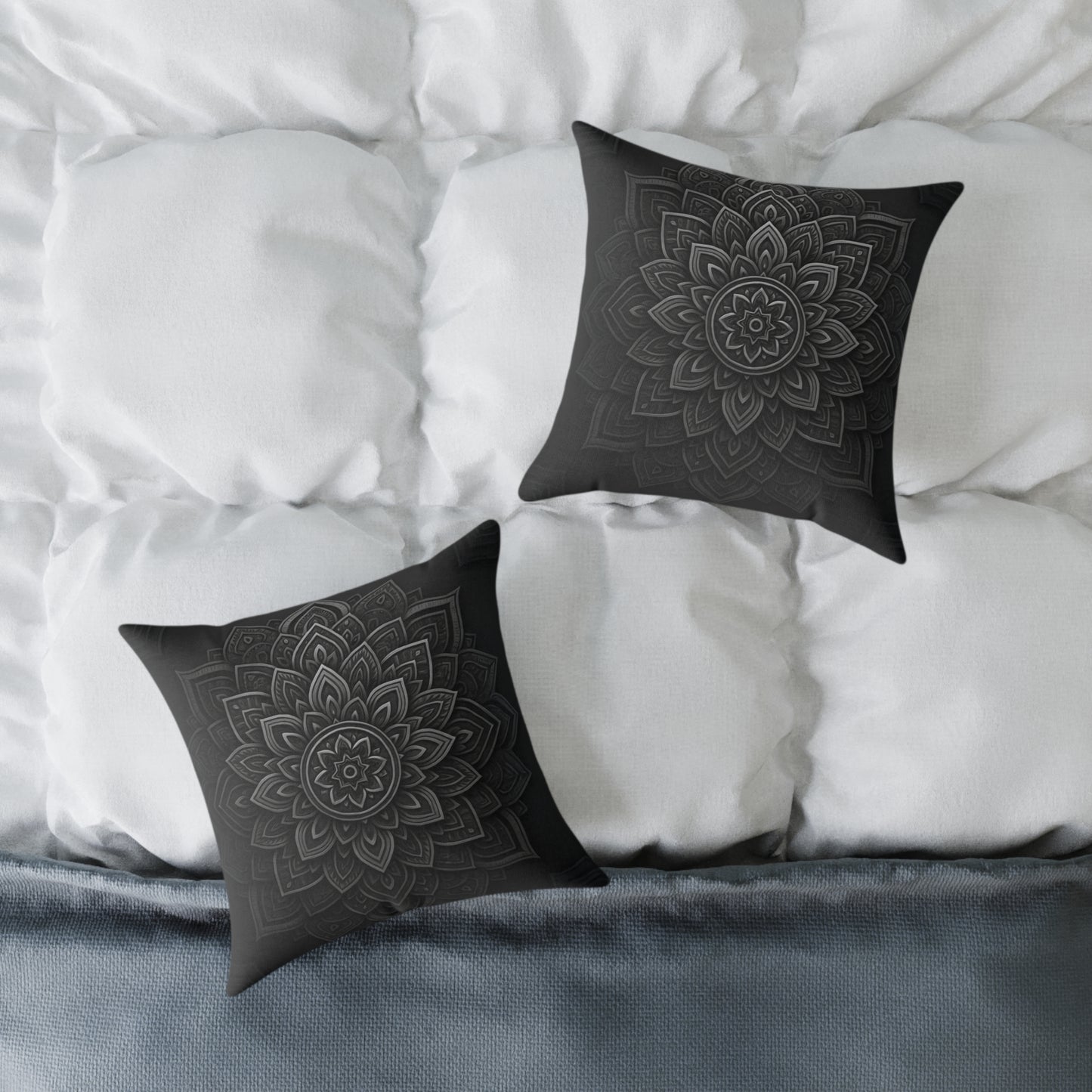 Zen in Black & White Pillow
