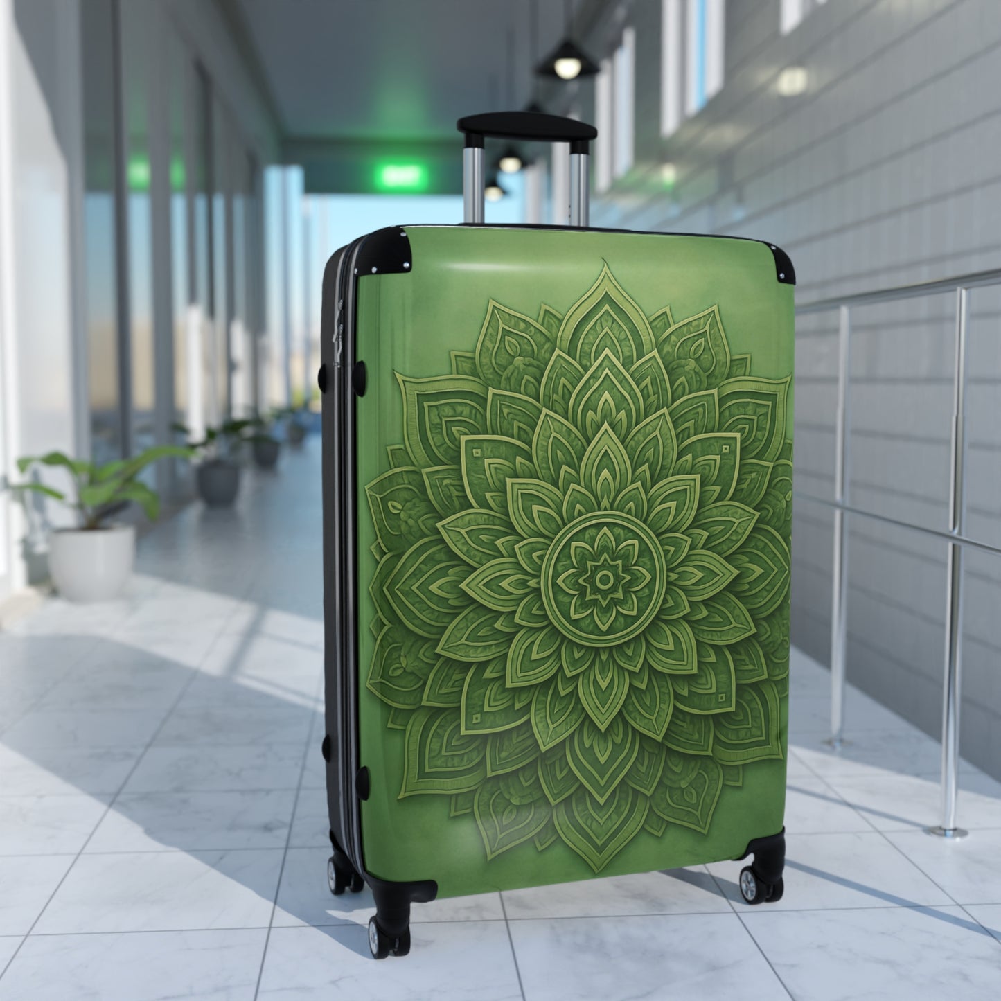 Sage Strength Mandala Luggage