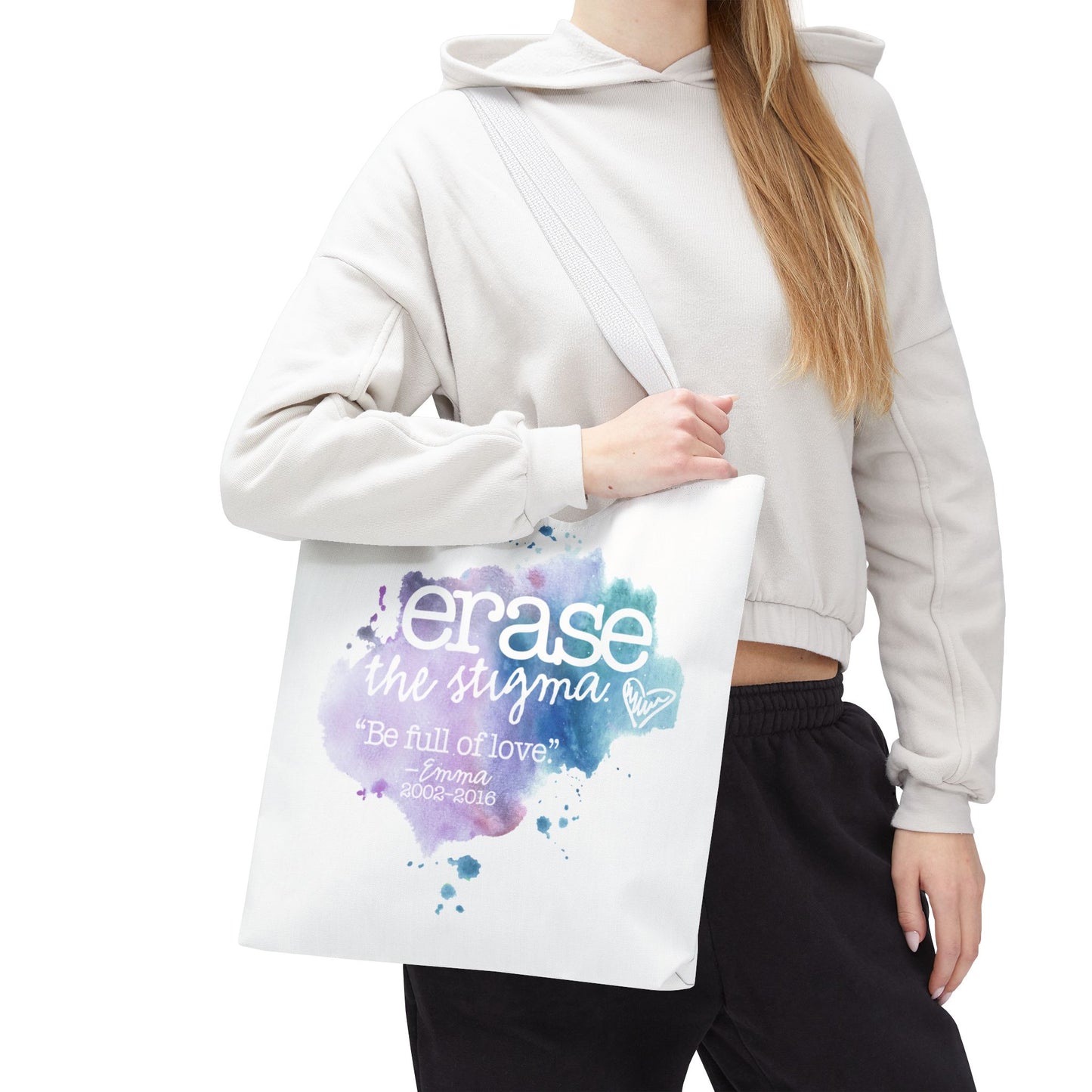 Erase the Stigma Tote Bag