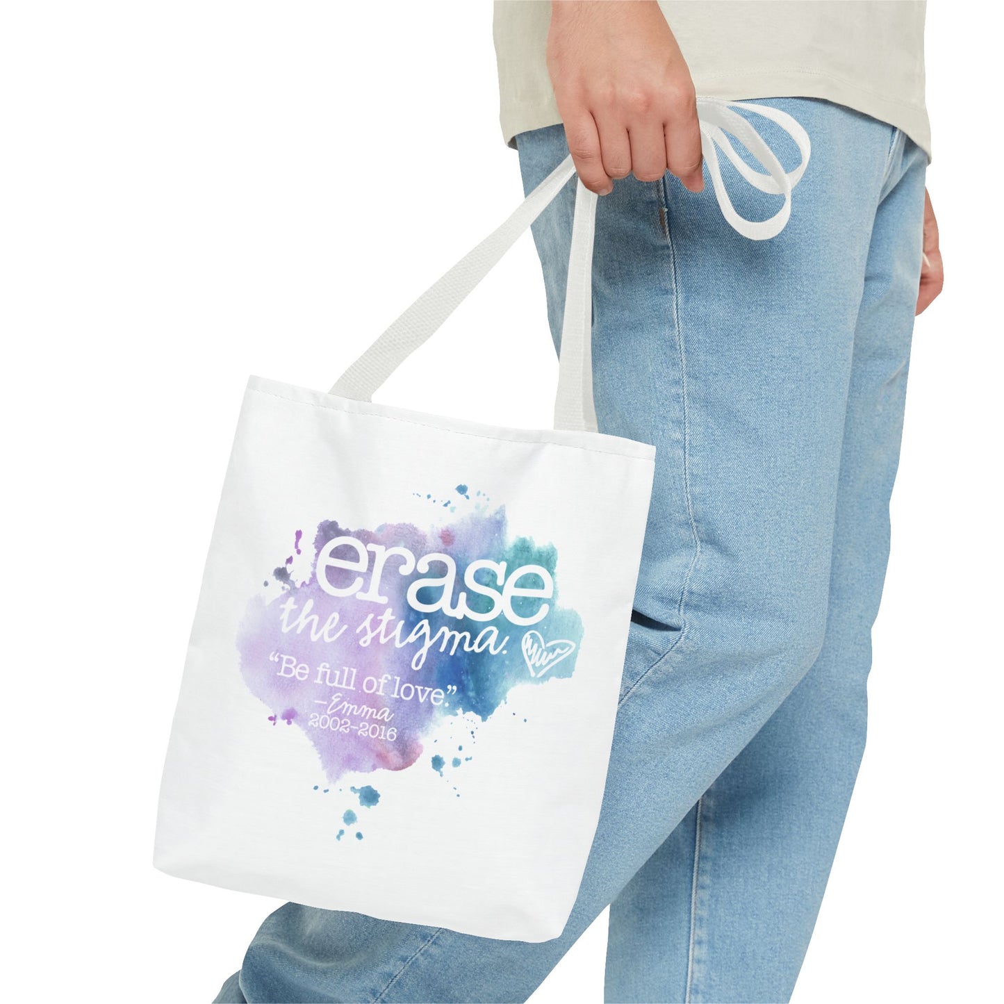Erase the Stigma Tote Bag