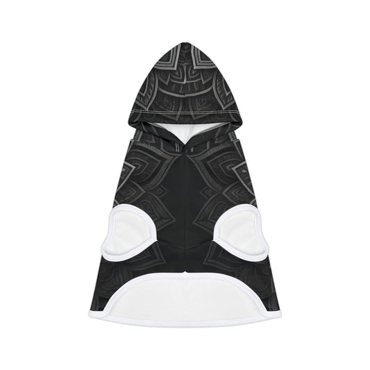 Zen in Black and White Pet Hoodie