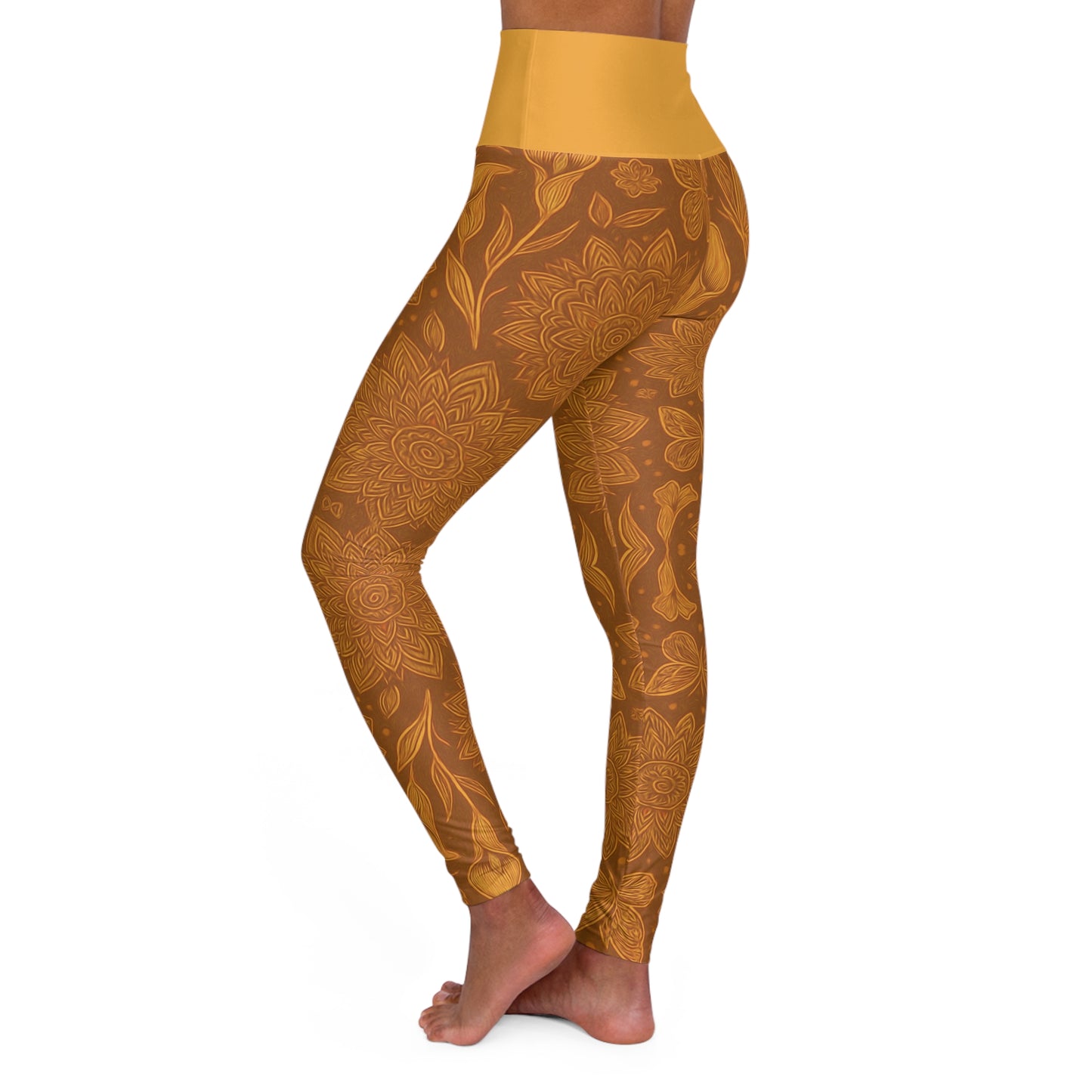 Bloomlight Boho High Waisted Yoga Leggings