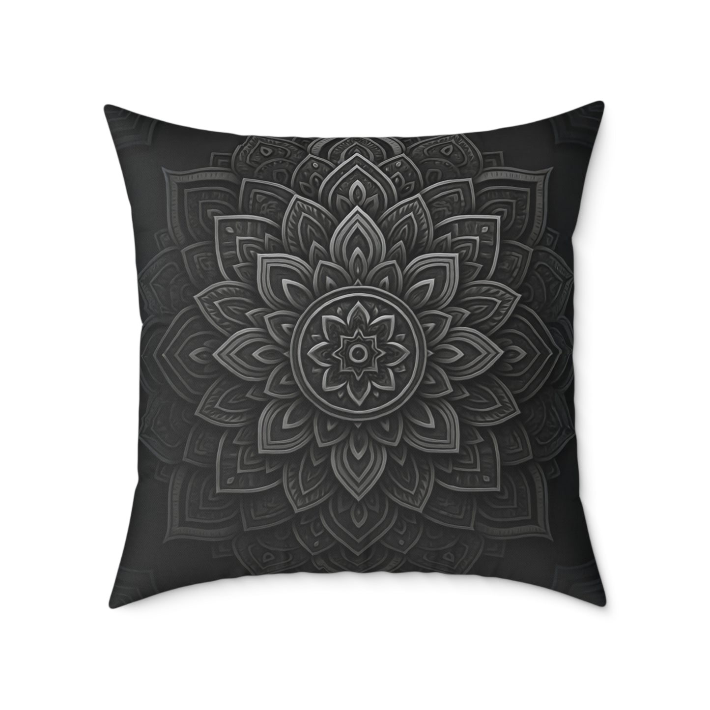 Zen in Black & White Pillow