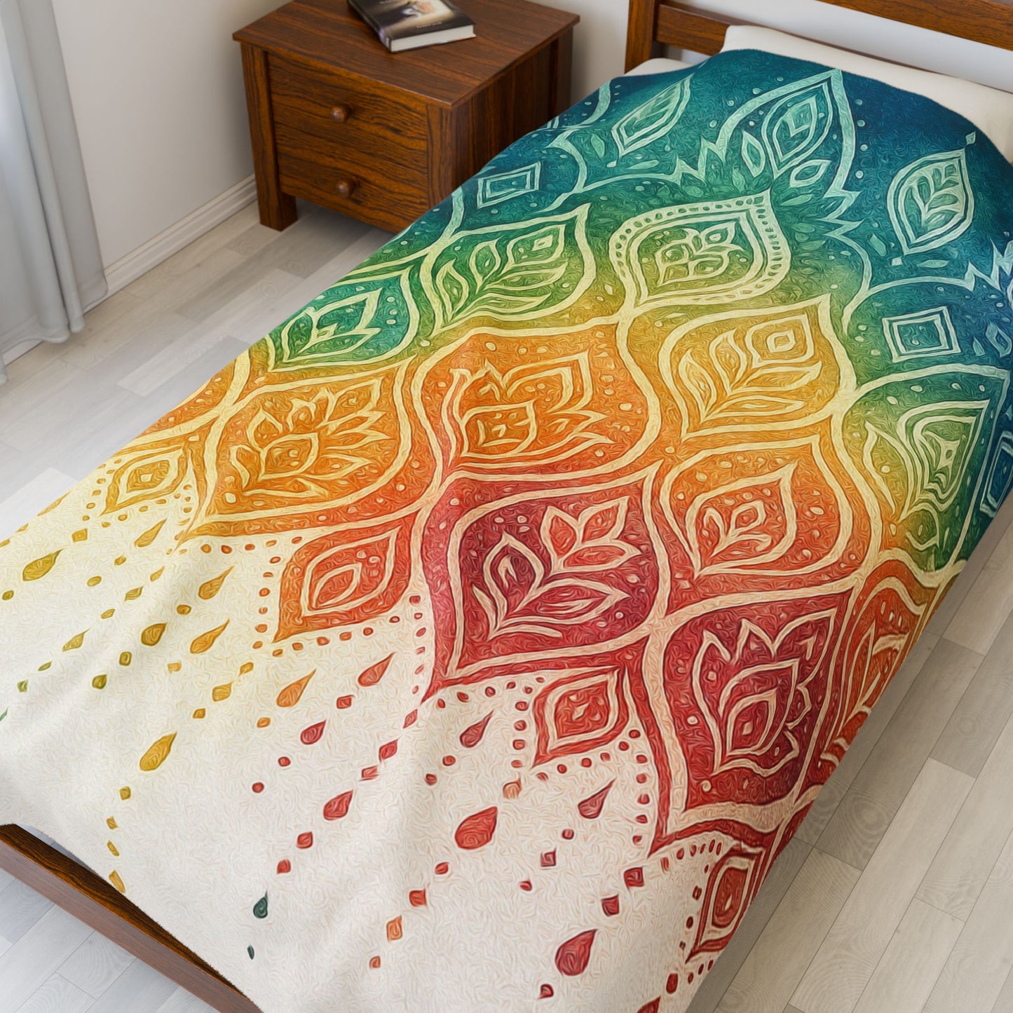 RainBoHo Plush Blanket