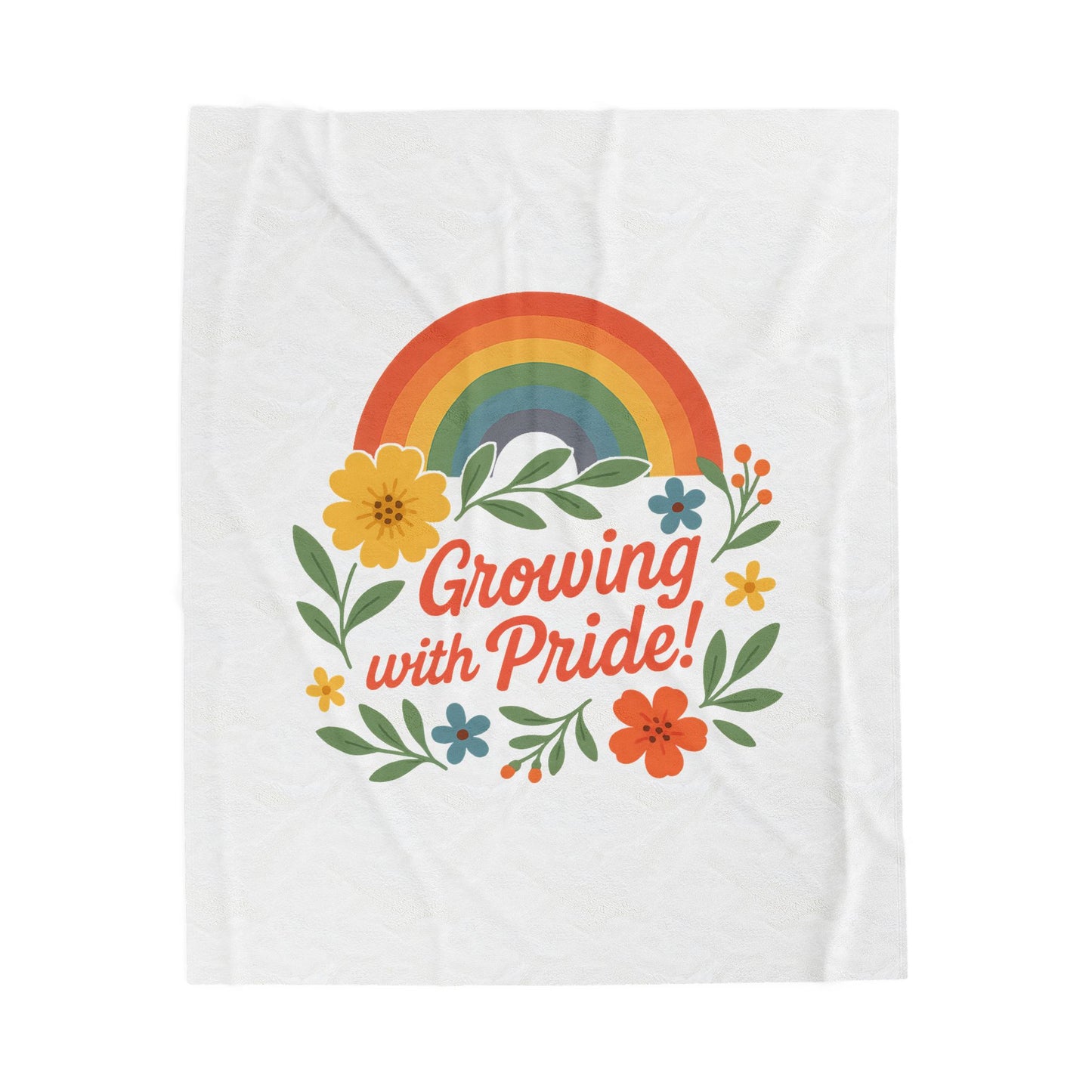 Growing with Pride! Plush Blanket