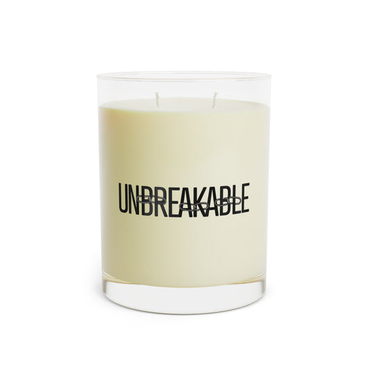 "Unbreakable" 11 oz Glass Soy Scented Candle