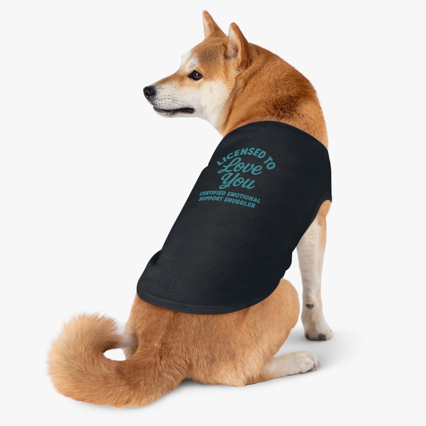 "Licensed to Love You" Pet Tank Top