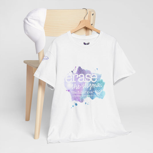Erase the Stigma Unisex Heavy Cotton Tee