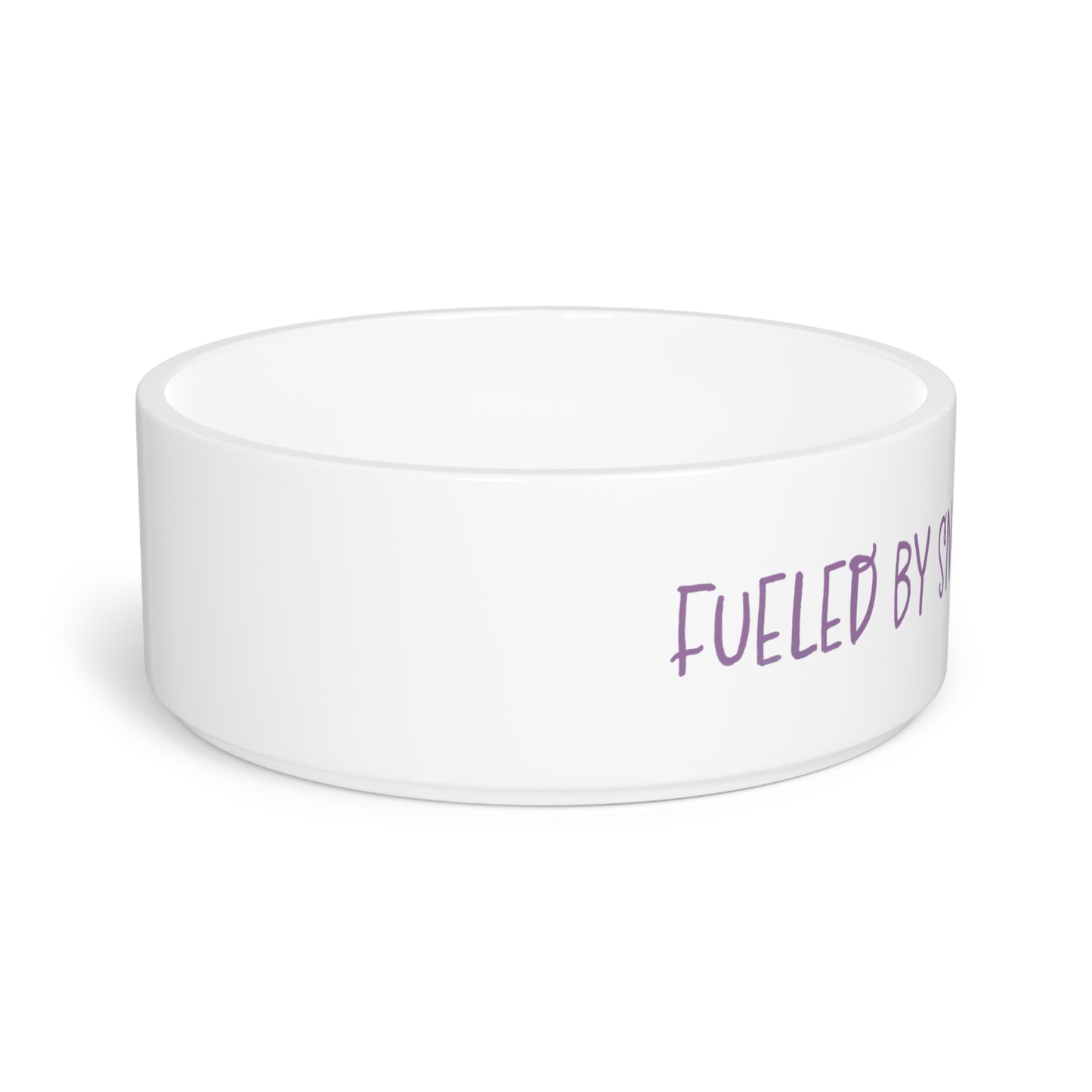 Fueled by Snuggles & Snacks Pet Bowl
