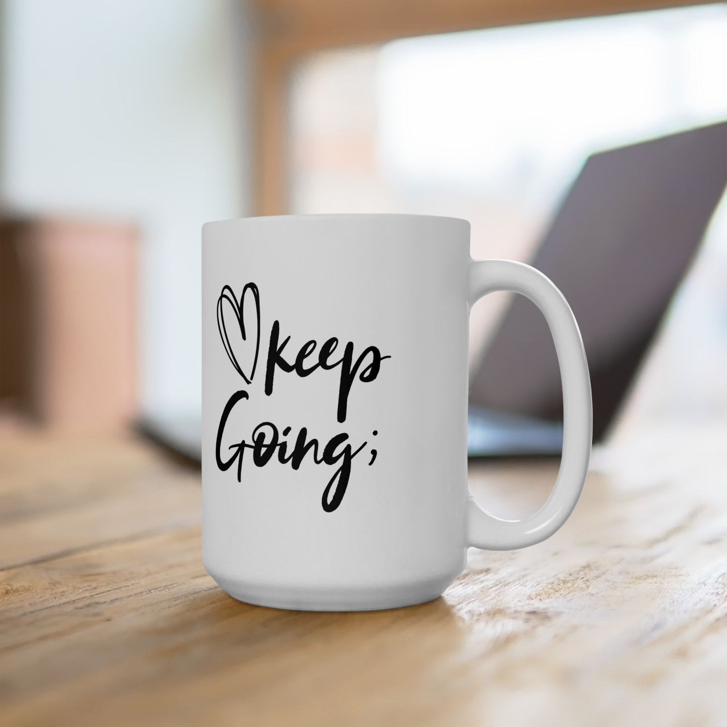 "Keep Going" Ceramic Mug