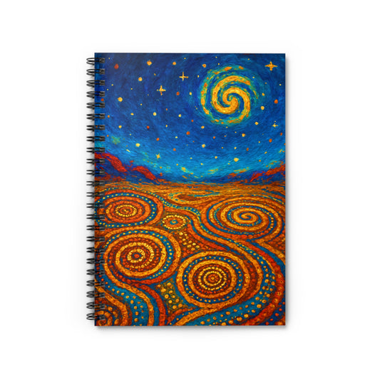 Sacred Patterns Spiral Notebook