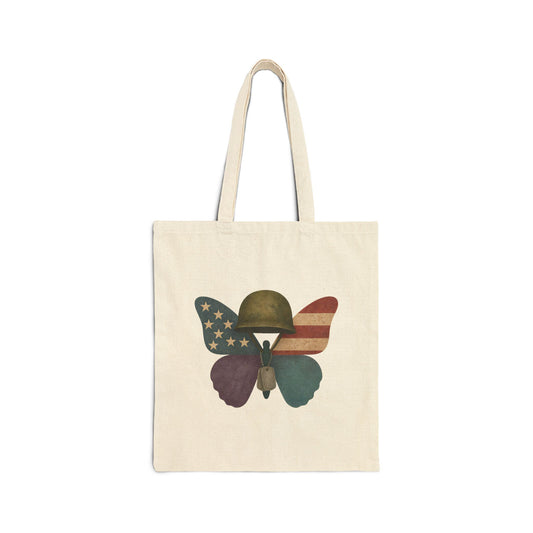 Wings of Honor Canvas Tote Bag