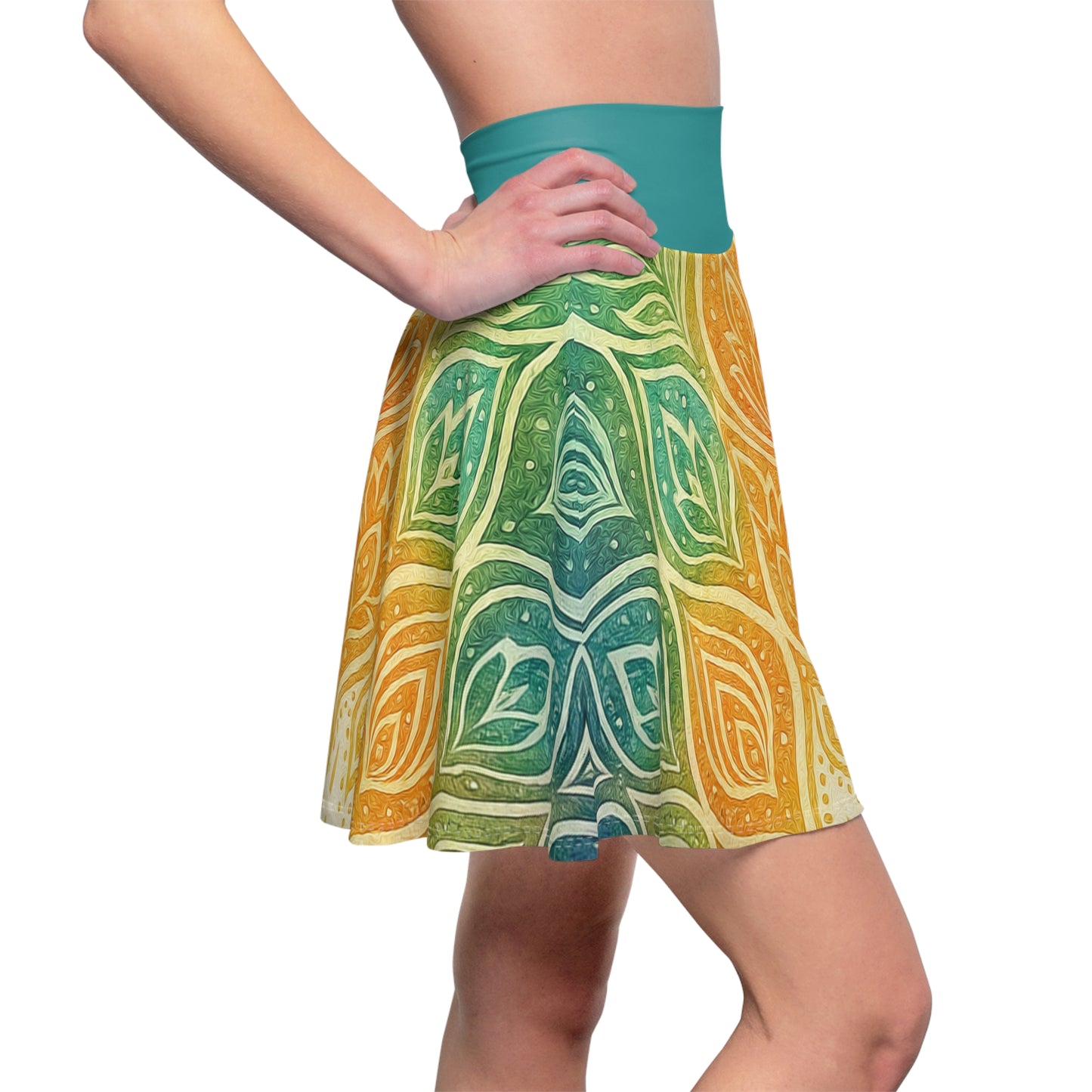 RainBoHo Skater Skirt