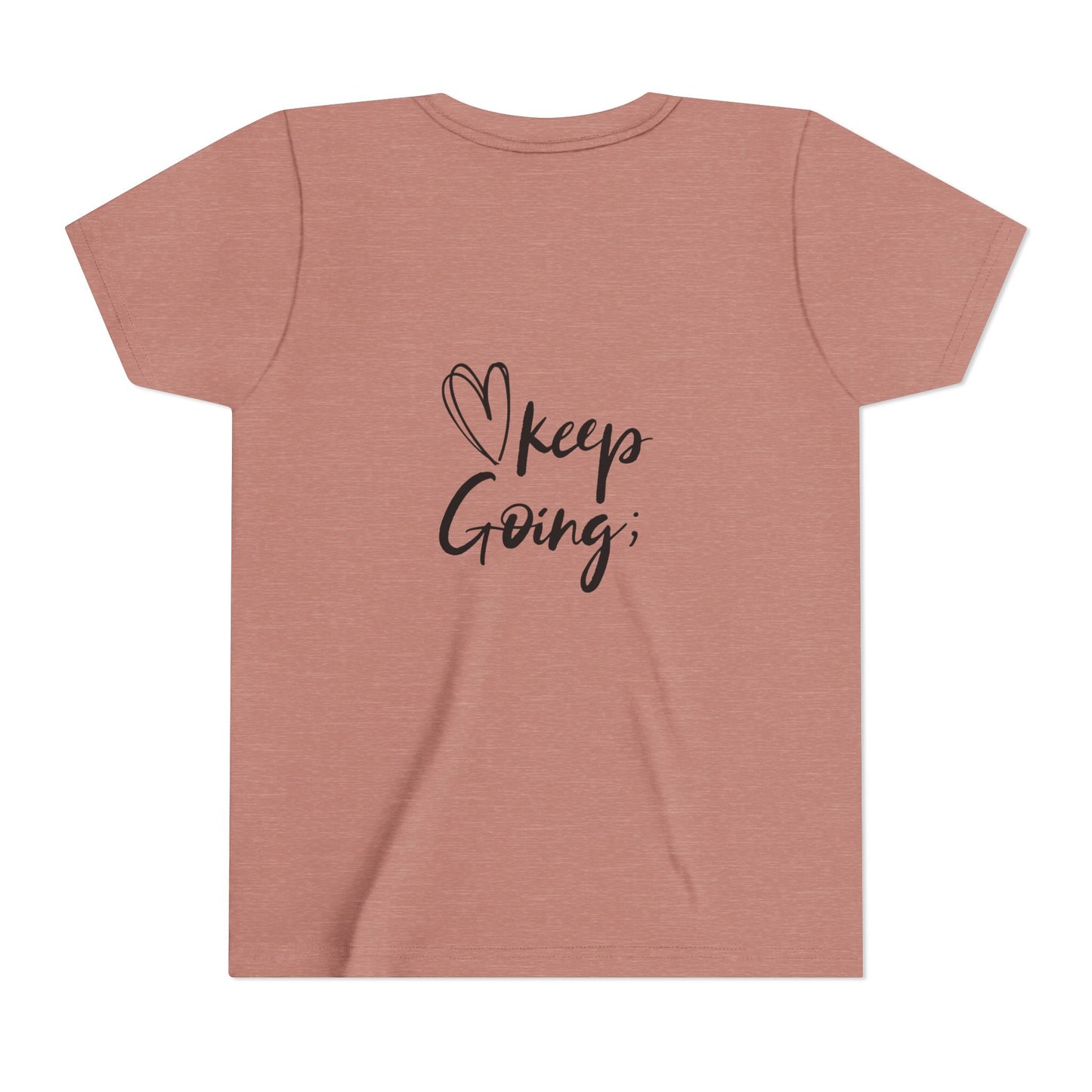 Inspiring Youth Tee: You Matter, Keep Going - Motivational T-Shirt for Kids, Positive Vibes, Birthday Gift, Back-to-School, Everyday Wear