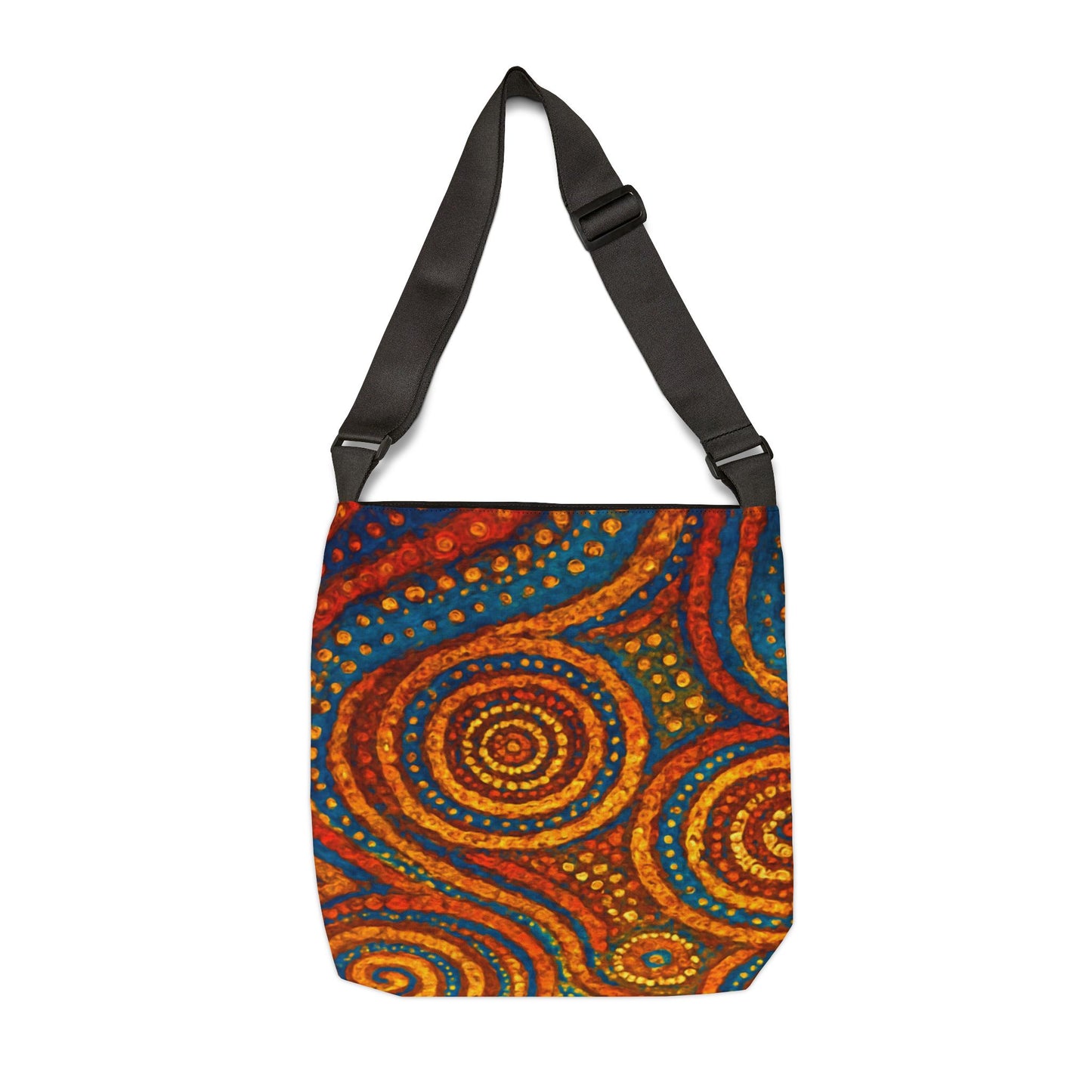Sacred Patterns Adjustable Tote Bag