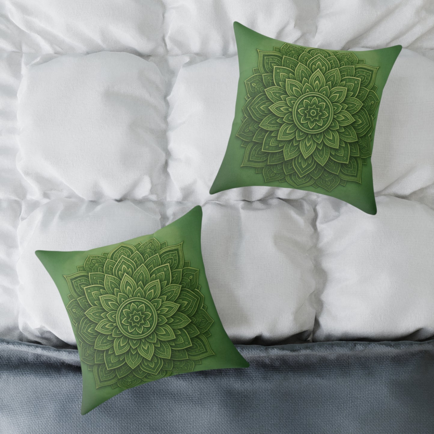 Sage Strength Mandala Pillow