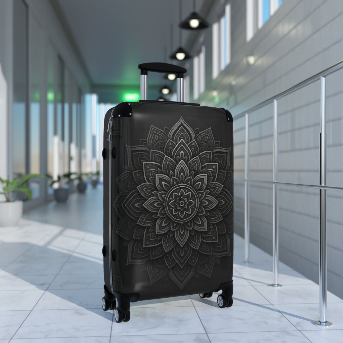Zen in Black & White Luggage