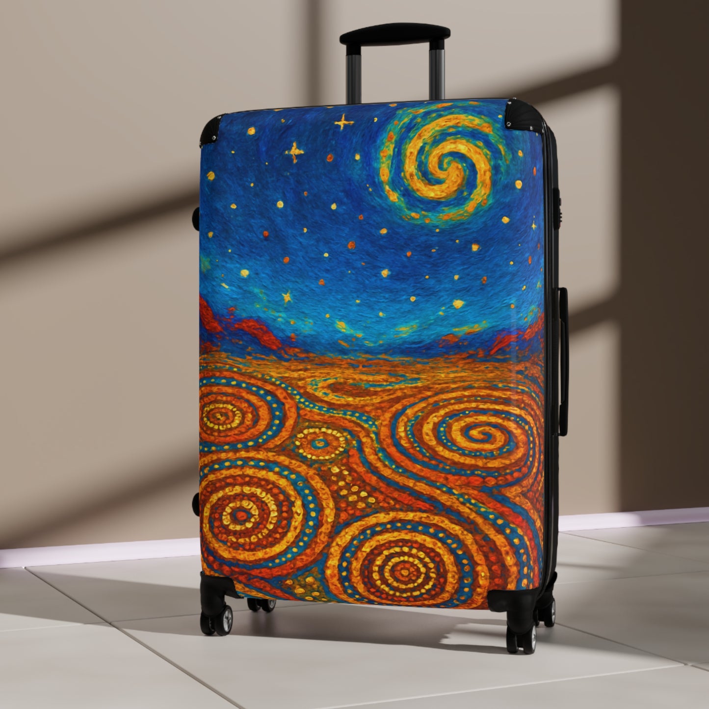 Sacred Patterns Spinner Suitcase