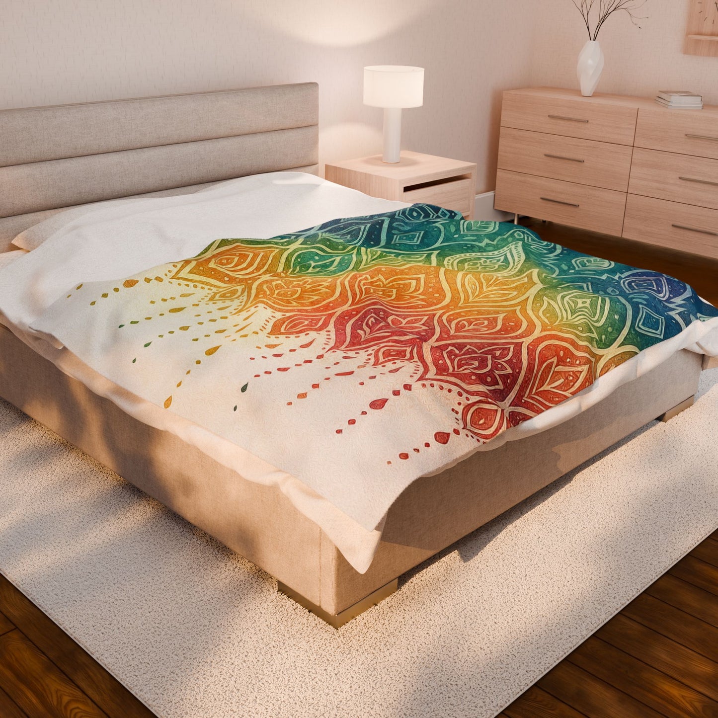 RainBoHo Plush Blanket