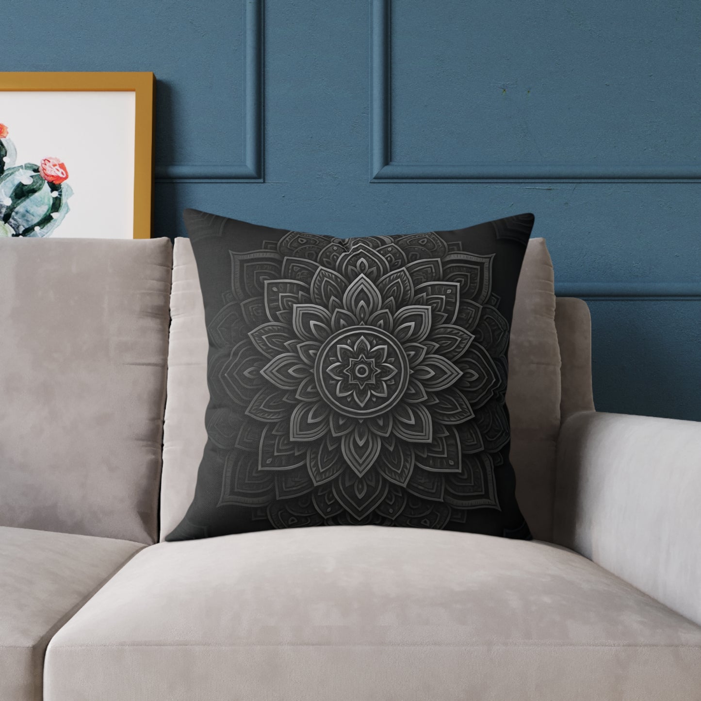 Zen in Black & White Pillow