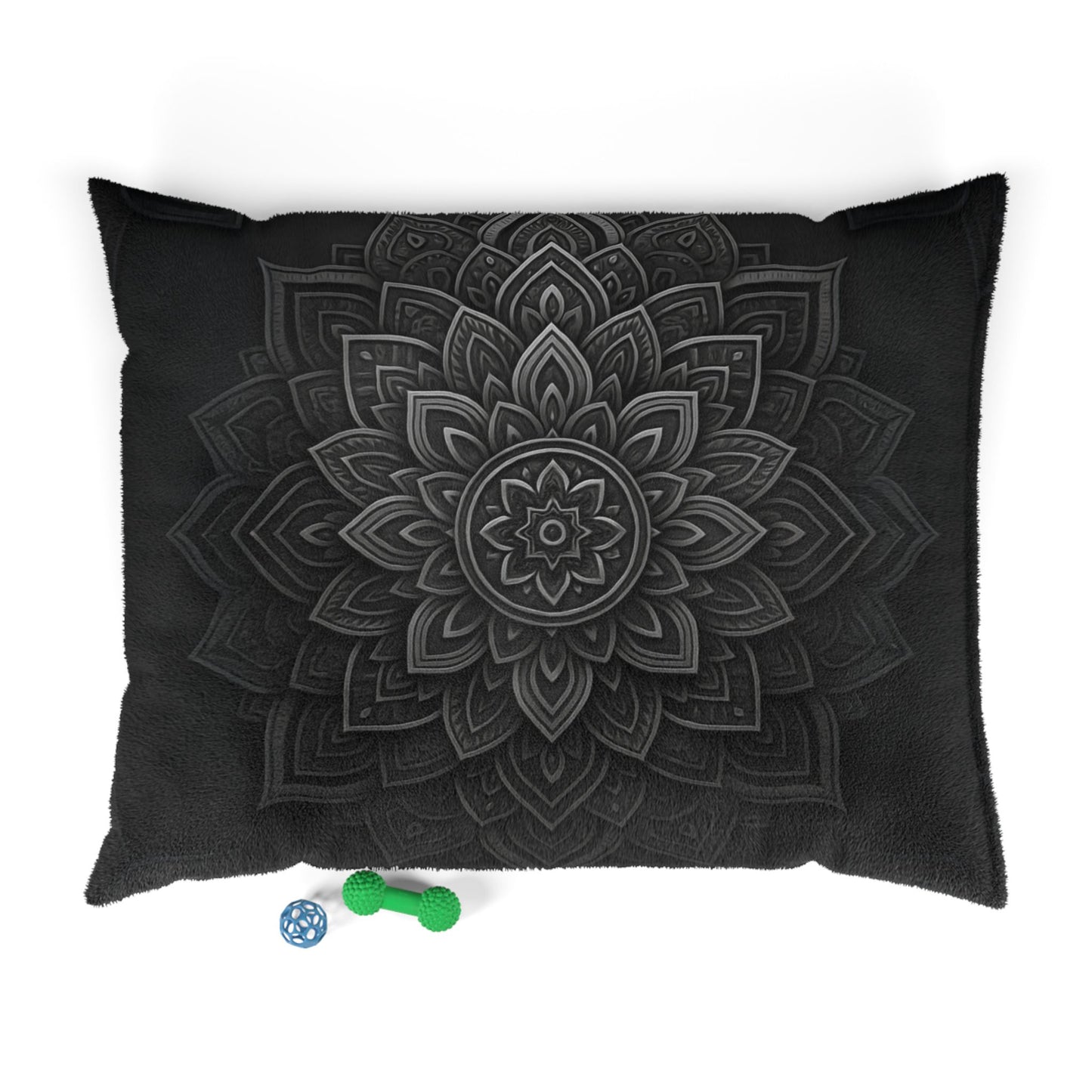 Zen in Black and White Pet Bed