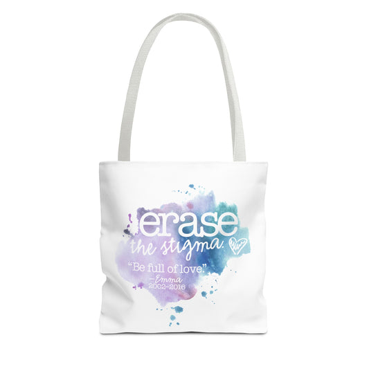 Erase the Stigma Tote Bag