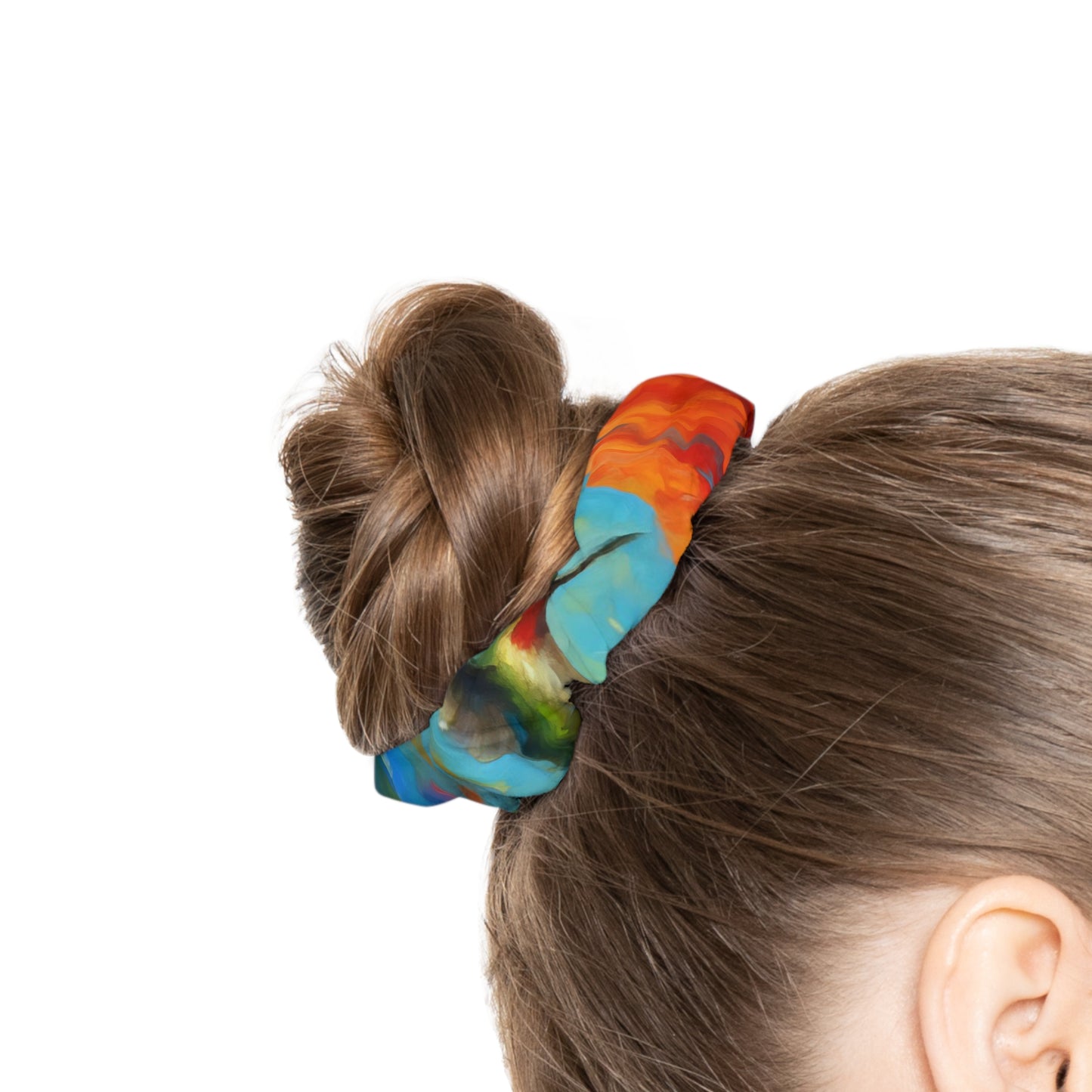 Hummingbird Love Scrunchie
