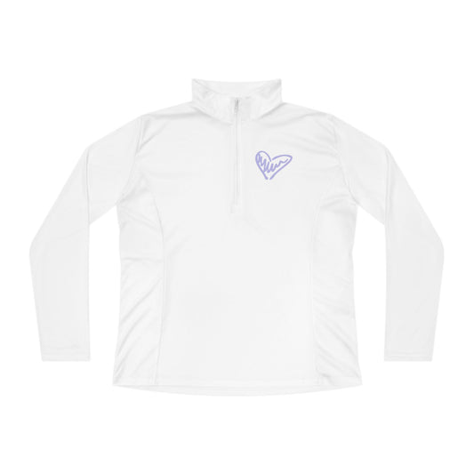 Erase the Stigma Ladies Quarter-Zip Pullover