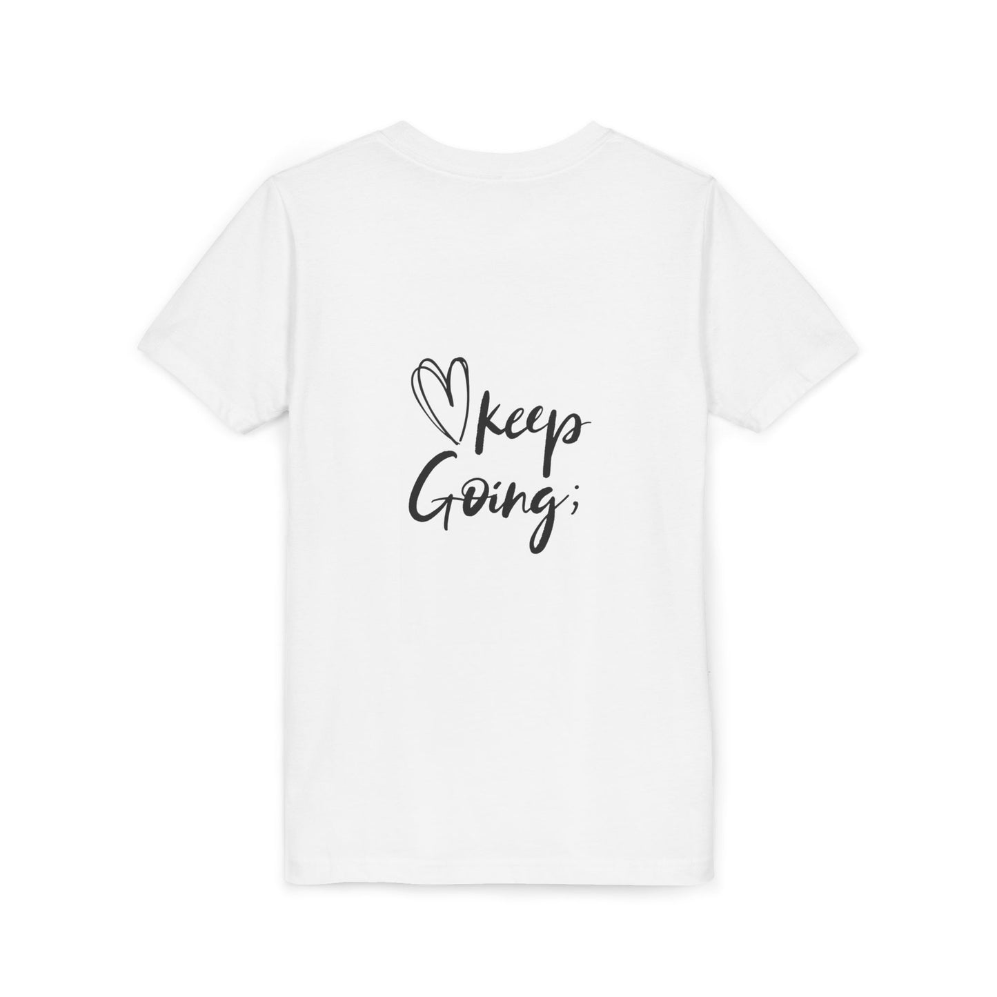Inspiring Youth Tee: You Matter, Keep Going - Motivational T-Shirt for Kids, Positive Vibes, Birthday Gift, Back-to-School, Everyday Wear
