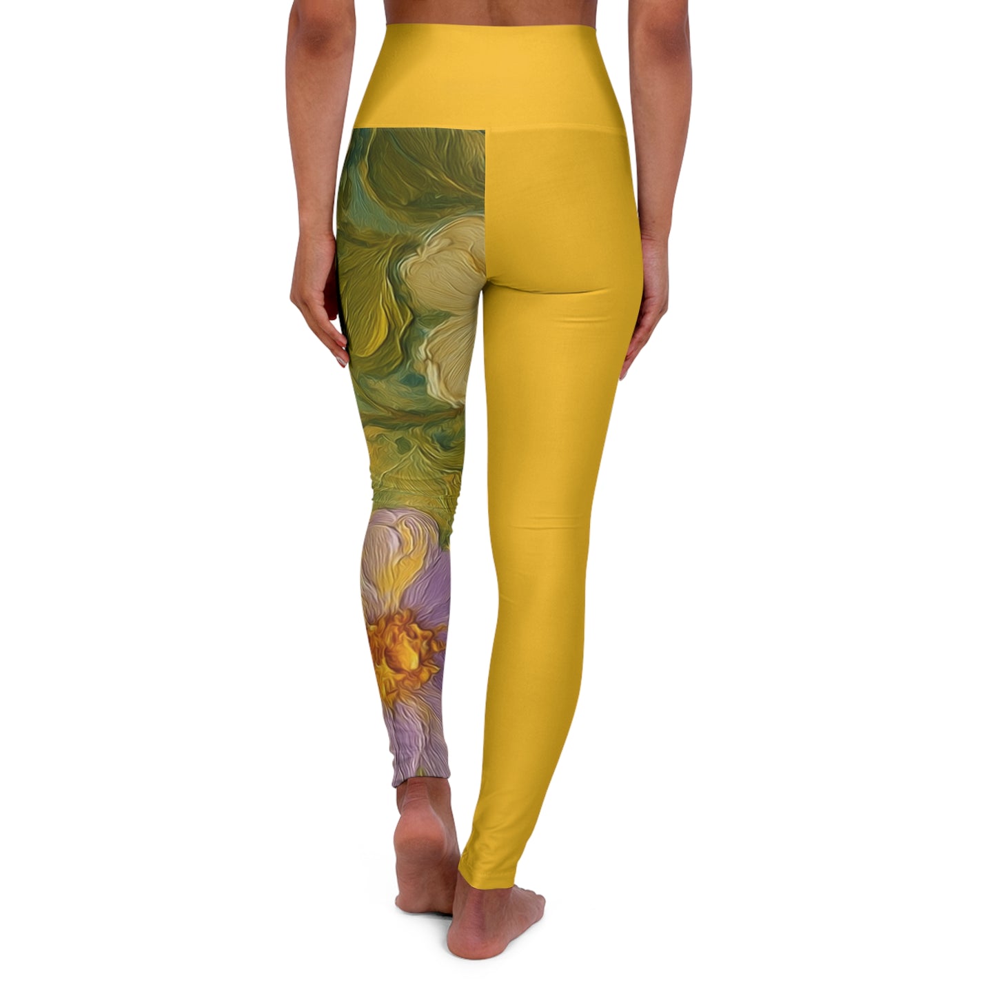 Bloomin' Beauties High Waisted Yoga Leggings