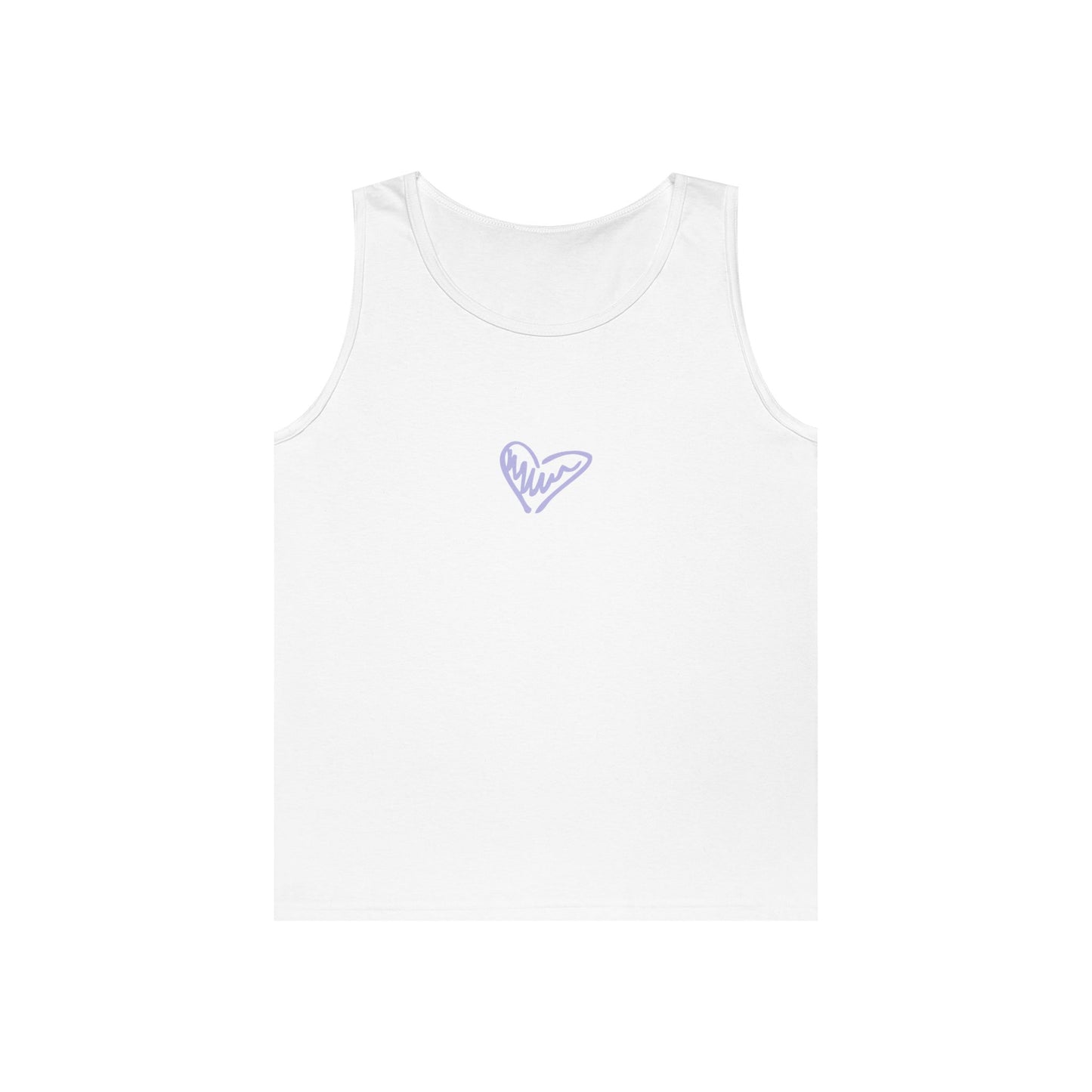 Erase the Stigma Heartfelt Unisex Heavy Cotton Tank Top