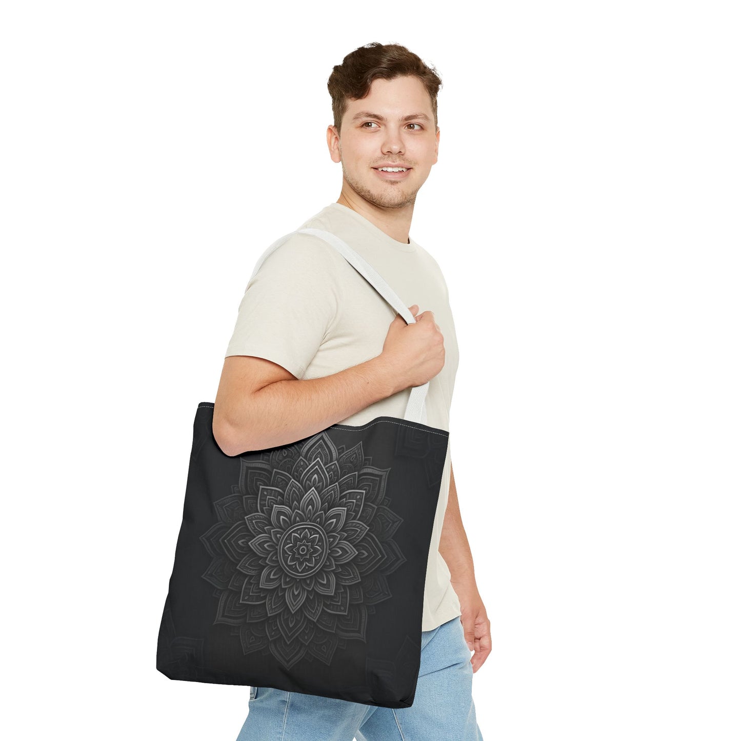 Zen in Black & White Tote Bag
