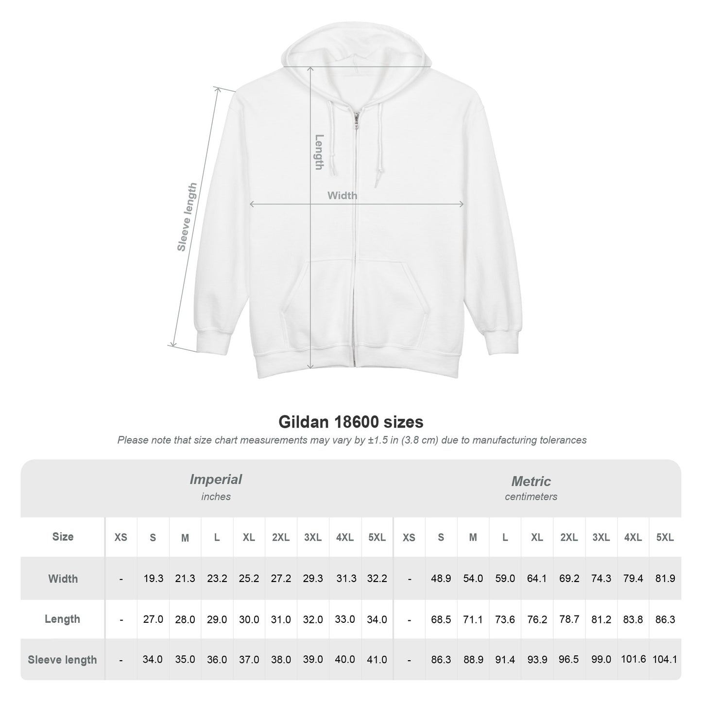 Semicolon Yen Yang Unisex Full Zip Hoodie