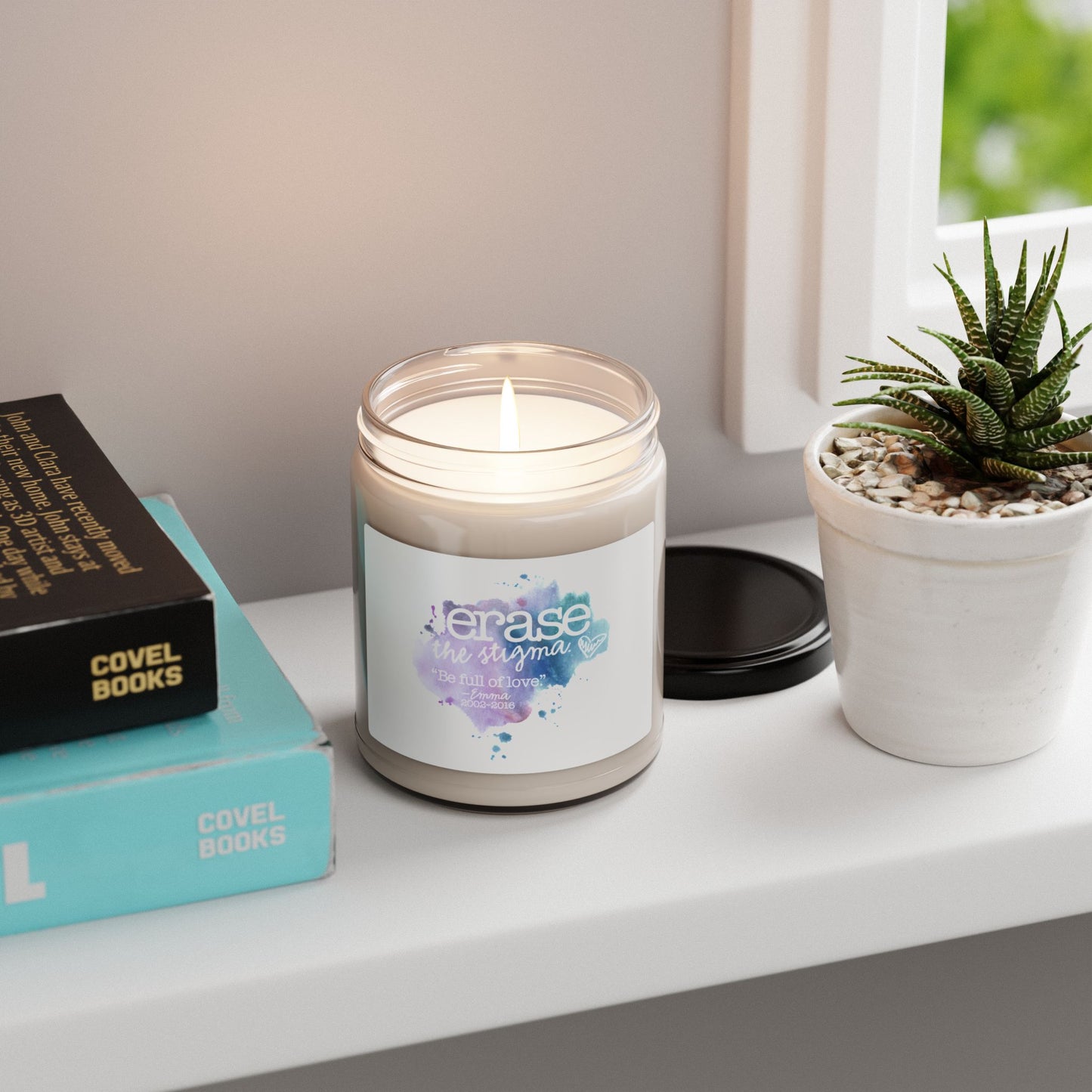 Erase the Stigma Healing Scented Soy Candle