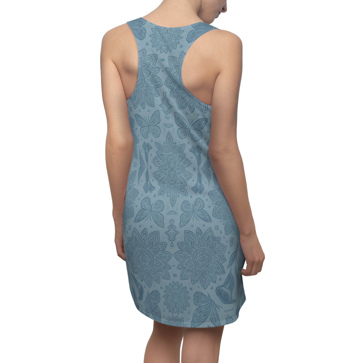 Bloomlight Boho Dress (Blue)