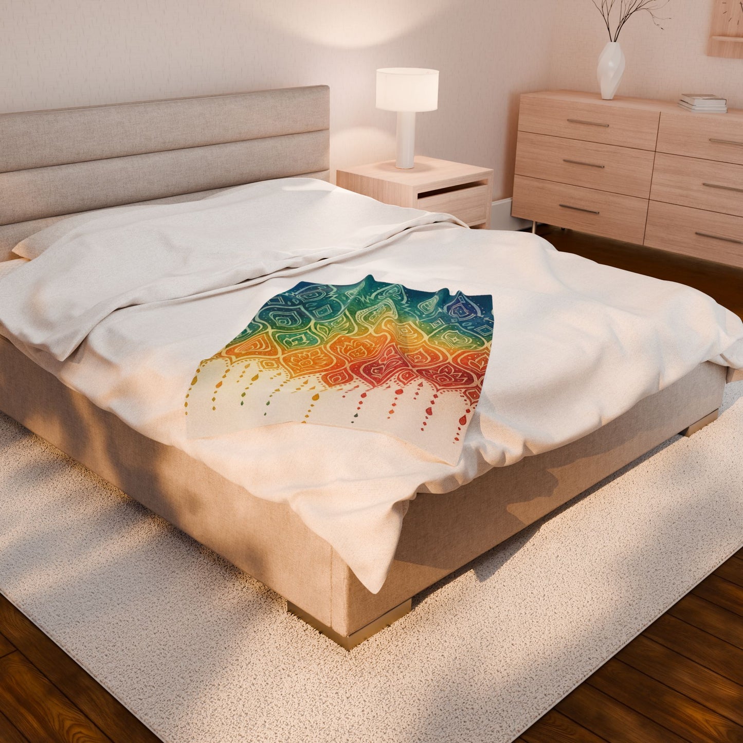 RainBoHo Plush Blanket